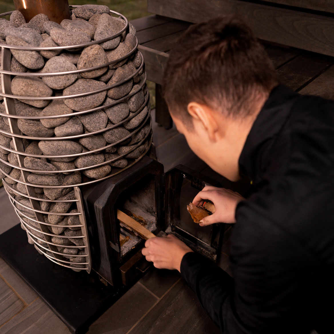 HUUM HIVE wood sauna heater environment HUUM HIVE wood sauna heater environment